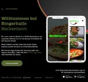 Kleine Seitenvorschau von ringerhalle.de