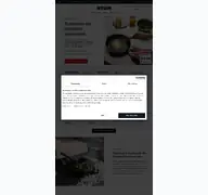 Kleine Seitenvorschau von sturcookware.de