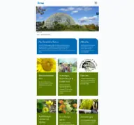 Kleine Seitenvorschau von botanischergarten.hhu.de