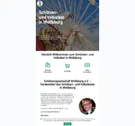 Kleine Seitenvorschau von schuetzenfest-wolfsburg.de