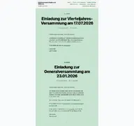 Kleine Seitenvorschau von schuetzenverein-baden.de
