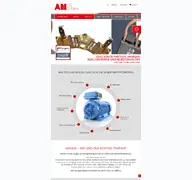 Kleine Seitenvorschau von amserv.de