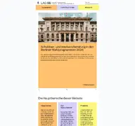 Kleine Seitenvorschau von schuldnerberatung-berlin.de