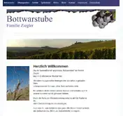 Kleine Seitenvorschau von bottwarstube.de