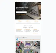 Kleine Seitenvorschau von boulderhalle-beta.de