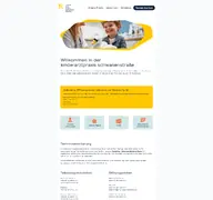 Kleine Seitenvorschau von schwanenstrasse.de