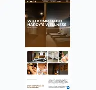 Kleine Seitenvorschau von wellness.hardys-fitness.de