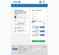 Kleine Seitenvorschau von sparschild.de