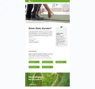Kleine Seitenvorschau von styrodur.de
