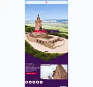Kleine Seitenvorschau von kyffhaeuser-denkmal.de