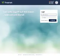 Kleine Seitenvorschau von freenetcloud.de