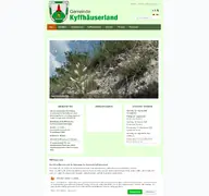 Kleine Seitenvorschau von kyffhaeuser-land.de