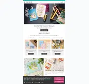 Kleine Seitenvorschau von stampinup.com