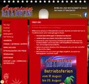 Kleine Seitenvorschau von bowling-halle.de