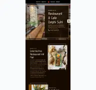 Kleine Seitenvorschau von restaurant-delphi-suhl.de
