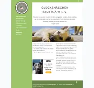 Kleine Seitenvorschau von xn--glcksnschen-stuttgart-b2b16c.de