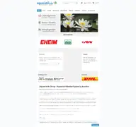 Kleine Seitenvorschau von aquaristik.de