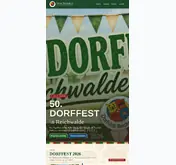 Kleine Seitenvorschau von dorfclubreichwalde.de