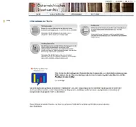 Kleine Seitenvorschau von archivinformationssystem.at