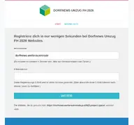 Kleine Seitenvorschau von dorfnews-wetteraukreis.de