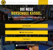 Kleine Seitenvorschau von boxschule-kassel.de