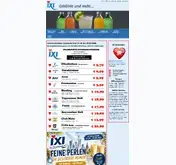 Kleine Seitenvorschau von ixi-getraenke.de