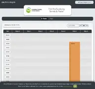 Kleine Seitenvorschau von tsvpeissenberg.courtbooking.de