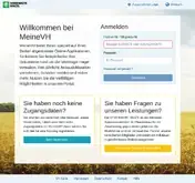 Kleine Seitenvorschau von my.vereinigte-hagel.de