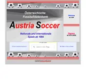 Kleine Seitenvorschau von austriasoccer.at
