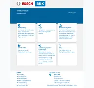 Kleine Seitenvorschau von meine.bosch-bkk.de