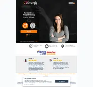 Kleine Seitenvorschau von dateefy.com