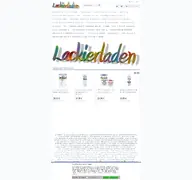 Kleine Seitenvorschau von lackierladen.de