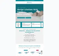 Kleine Seitenvorschau von sleepcool.de