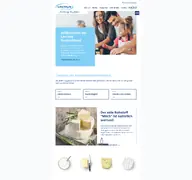Kleine Seitenvorschau von lactalis.de
