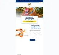 Kleine Seitenvorschau von meinsunkist.de