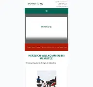 Kleine Seitenvorschau von memotec-rehatechnik.de