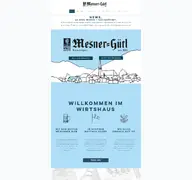 Kleine Seitenvorschau von mesnerguetl.de