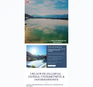 Kleine Seitenvorschau von zillertal-online.at