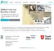 Kleine Seitenvorschau von brahms-online.oeaw.ac.at
