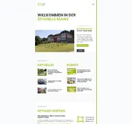 Kleine Seitenvorschau von zitadelle-mainz.de