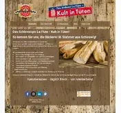 Kleine Seitenvorschau von laflute.de