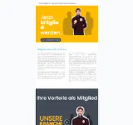 Kleine Seitenvorschau von werde-mitglied.de