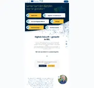 Kleine Seitenvorschau von digitalesmv.de