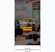 Kleine Seitenvorschau von digitaltraining.de