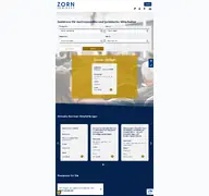 Kleine Seitenvorschau von zorn-seminare.de