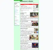 Kleine Seitenvorschau von werder-internet.de