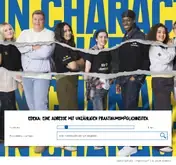 Kleine Seitenvorschau von werdeteildesteams.de