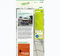 Kleine Seitenvorschau von lag-fanprojekte-nrw.de