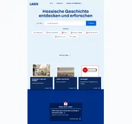 Kleine Seitenvorschau von lagis.hessen.de