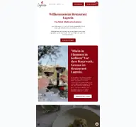Kleine Seitenvorschau von lagrein-restaurant.de